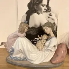 陶器製 母子像 約30cm