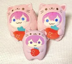 すとぷり さとみくん もちもちあにまるぬいぐるみ シリコンポーチ セット