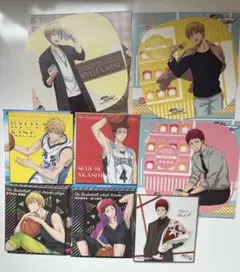 黒子のバスケ 赤司征十郎 黄瀬涼太ミニ色紙 くつろぎコレクション まとめ売り