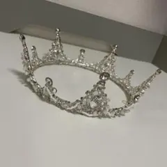 シルバー ティアラ モチーフ Love tiara