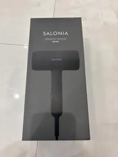 新品未開封　SALONIA SMOOTH SHINE ドライヤー ブラック スムースシャインドライヤー特設ページ | SALONIA(サロニア)公式
