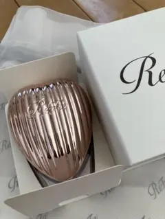 新品未使用品　リファ　ハートブラシレイ　ローズゴールド　ミラー付き