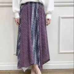 archives イレヘムスカート イレギュラーヘム アシンメトリー エスニック