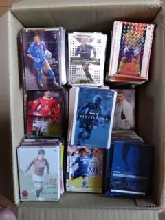 国内サッカー トレーディングカード多数