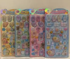 おぱんちゅうさぎ　んぽちゃむ　うるちゅるPOPシール　4種セット【正規品】