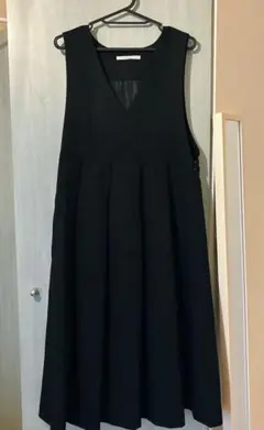 KBF ロングワンピース FREE SIZE 黒