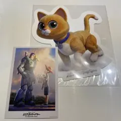 猫とバズ・ライトイヤー ポストカード
