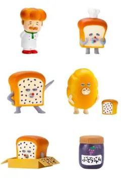 【新品】パンどろぼう フィギュアコレクション 第2弾　全5種＋ラッキーアイテム