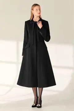 BAU by Bride And Youカシミア Aラインコート ロング版