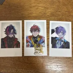 にじさんじ 三ミ一体 ランダムチェキ風カード チェキ 北見遊征 3SKM