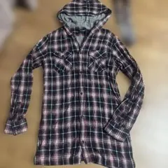 Rupert フード付きチェックシャツ