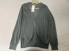 ライトVネック カーディガン XL オリーブ　ユニクロ