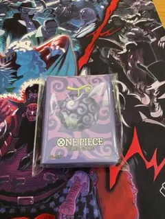 ワンピース カードゲーム リミテッドカードスリーブプレミアムマットゴムゴムの実