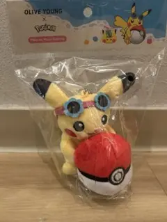 韓国限定 ポケモン 30周年 オリーブヤング コイキング キーホルダー
