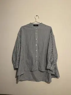 SALE★OMNES トップス シャツ 長袖 シンプル コットン オールシーズンのサムネイル