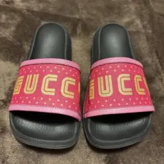 GUCCI☆18AWSEGAコラボ限定アイテムGUCCYスライドサンダル！