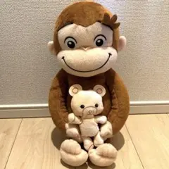 おさるのジョージ　ぬいぐるみ　ビッグ　大きい　L  アミューズメント　景品