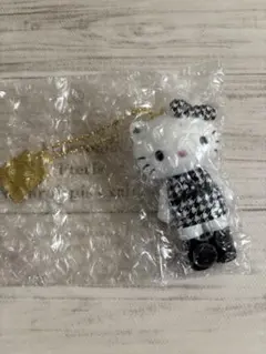 ハローキティ展 シークレットマスコットチャーム 千鳥格子