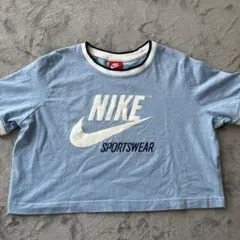 ナイキ＊Nike Sportswear Womens Top Crop Blue