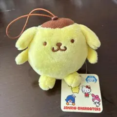 ポムポムプリン　ストラップ ぬいぐるみ