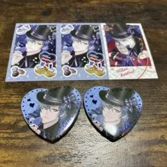 にじさんじ メルティバレンタイン ミラン・ケストレル チェキ風カード・缶バッジ