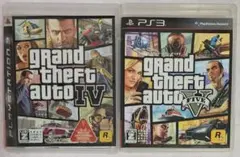 PS3 グランド・セフト・オートIV & V 2本セット 動作確認済