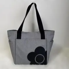 【美品】マリークワント デイジー トートバッグ　グレー　シンプル
