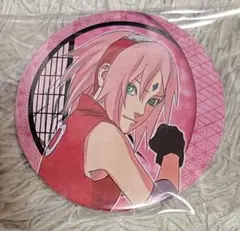 NARUTO サクラ シャイニー 缶バッジ セガ プライズ ホログラム レア