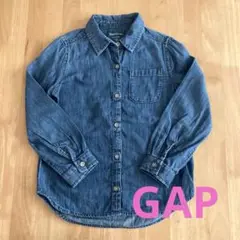 GapKids デニム長袖シャツ 120cm