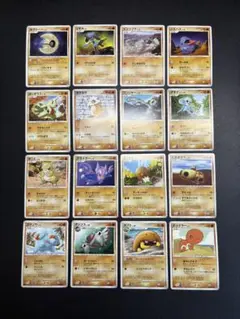 ポケモンカード PCG DP DPtシリーズ 闘タイプ 1進化16種16枚セット