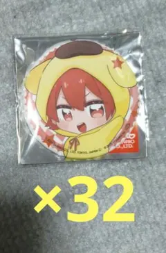 イナズマイレブン サンリオコラボ アフロディ 缶バッジ32点セット