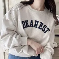 トレーナー ショート丈