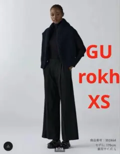 GU ジーユー ロク トラウザー by rokh スラックス ワイドパンツ