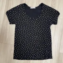 TSUMORI CHISATO ドット柄 ネコ 半袖Tシャツ サイズ2のサムネイル