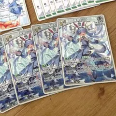 ホロライブカードゲーム　兎田ぺこら　 エンチャントレガリア収録　デッキパーツ