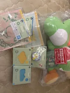 一番くじ ヨッシー ラストワン賞 ぬいぐるみ 雑貨セット