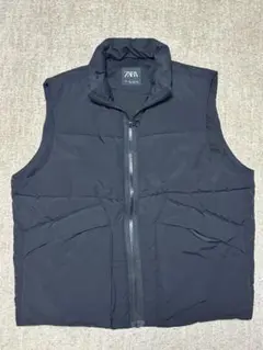【大幅値下げ】ZARA ダウンベスト　ブラック　M