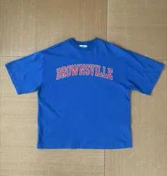 WEGO 半袖Tシャツ ブルー Mサイズ