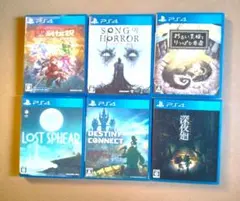 [PS4] まとめて6本 PS4ゲームソフト