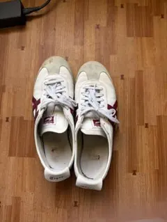 Onitsuka Tiger スニーカー ホワイト/バーガンディ