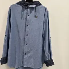 ワンピース フード付きシャツ Lサイズ超美品