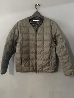 TAION✖️MEN’S MELROSE ライトダウンジャケット カーキ