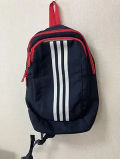 adidas ボディバッグ ネイビー/レッド
