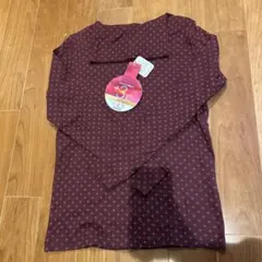 タートルネック　発熱する綿　プラス3度の暖かさ　長袖 Tシャツ Mサイズ