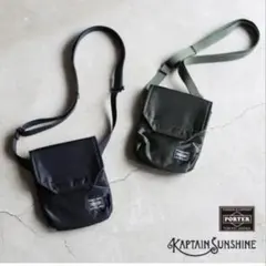 KAPTAIN SUNSHINE PORTER メッセンジャーバッグ グレー - メルカリ