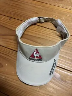 le coq sportif ベージュ バイザー