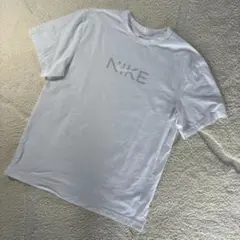 NIKE【L】白 メンズ Tシャツ ドライフィット スポーツウェア