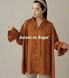 Adam et Rope' フリルブラウスのサムネイル
