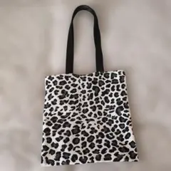 ヒョウ柄 トートバッグ