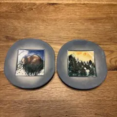 ARABIA プレート2枚セット